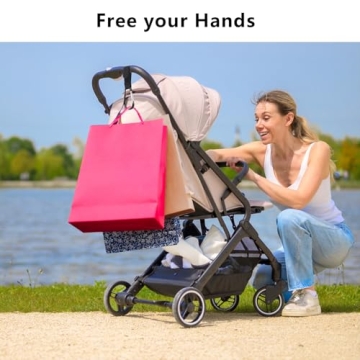 Durable Stroller Hook for Hands-Free Convenience