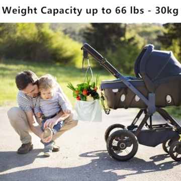 Durable Stroller Hook for Hands-Free Convenience