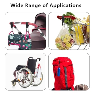 Durable Stroller Hook for Hands-Free Convenience