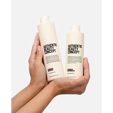 Authentic Beauty Concept Replenish Cleanser | Nourishing & Cleansing Shampoo for Damaged Hair | Strengthens Hair Fiber | Vegan & Cruelty-free | Silicone-free | 10.1 fl. oz.