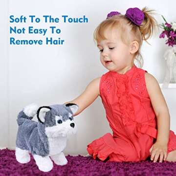 WorWoder Plush Interactive Puppy Toy for Kids