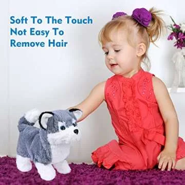 WorWoder Plush Interactive Puppy Toy for Kids