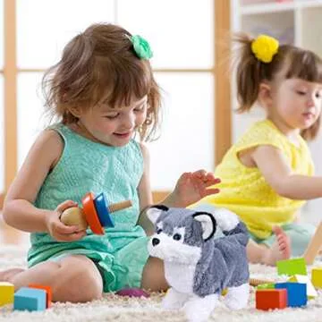 WorWoder Plush Interactive Puppy Toy for Kids