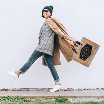 Santa Barbara Jute Tote - Eco-Friendly Stylish Bag