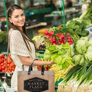 Santa Barbara Jute Tote - Eco-Friendly Stylish Bag