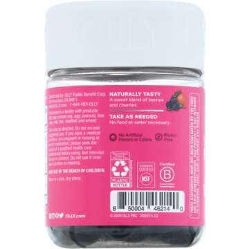 OLLY Immunity Gummies - Elderberry Support Supplement