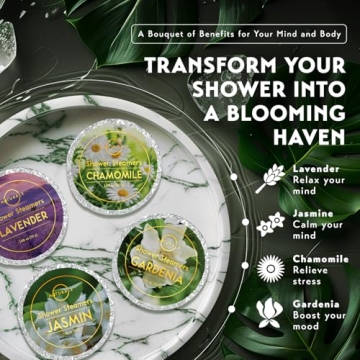 Shower Steamers Aromatherapy Gift Set for Relaxation