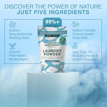 Natural Laundry Detergent Powder for Sensitive Skin