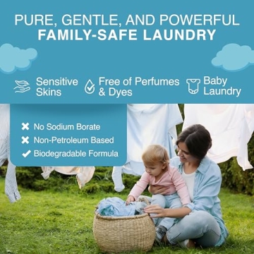 Natural Laundry Detergent Powder for Sensitive Skin