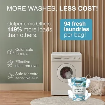 Natural Laundry Detergent Powder for Sensitive Skin