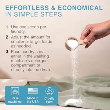 Natural Laundry Detergent Powder for Sensitive Skin