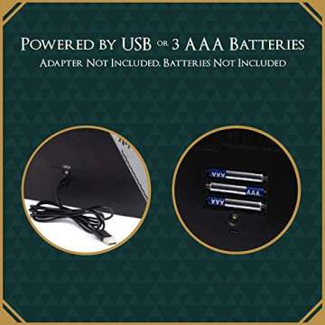 Legend of Zelda Triforce Hero Night Light for Gamers