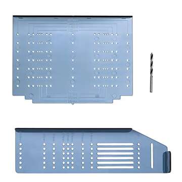 Ravinte Cabinet Handle Template Tool Drawer Knob Pull Drill Mounting for Hardware Guide 1 Pack