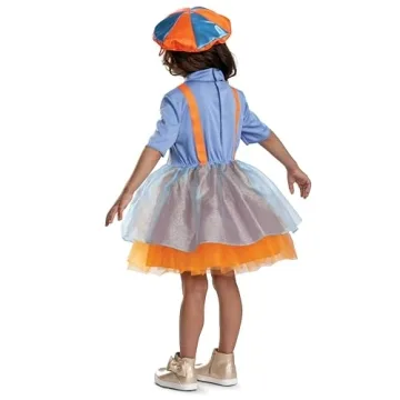 Disguise Blippi Dress Costume for Toddlers with Accessories