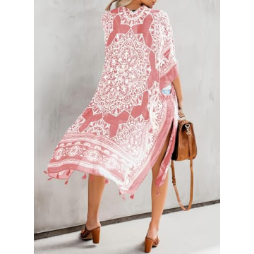 Dokotoo Women’s Summer Beach Kimono Cover Up - Stylish & Comfortable