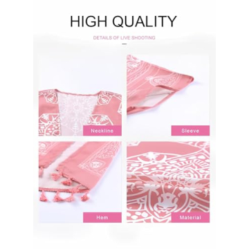 Dokotoo Women’s Summer Beach Kimono Cover Up - Stylish & Comfortable