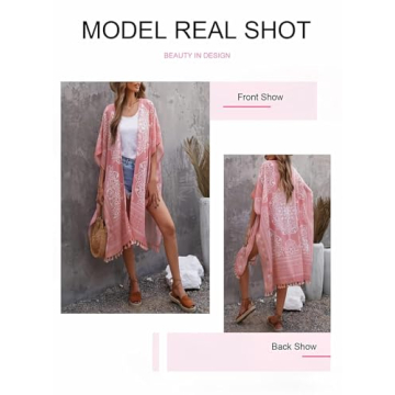 Dokotoo Women’s Summer Beach Kimono Cover Up - Stylish & Comfortable