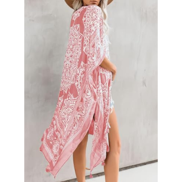 Dokotoo Women’s Summer Beach Kimono Cover Up - Stylish & Comfortable
