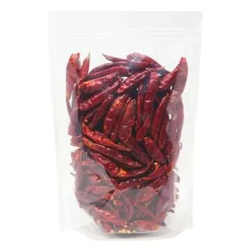 Natruen Whole Dry Szechuan Chinese Red Chili Pods 4 Oz, Mild, Facing Heaven Chili, Spicy Sichuan Dried Red Hot Chilies for Chili Oil, Paste, and Sauce