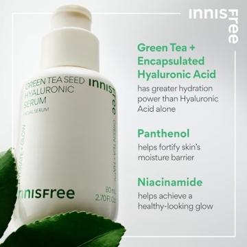 Hydrate & Glow: innisfree Green Tea Seed Serum