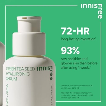 Hydrate & Glow: innisfree Green Tea Seed Serum