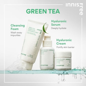 Hydrate & Glow: innisfree Green Tea Seed Serum