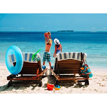 Luxurious Chakir Turkish Cotton Beach Towels - 4 Pack