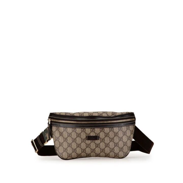 Gucci Pre-Owned GG Supreme Belt Bag for Stylish Wear