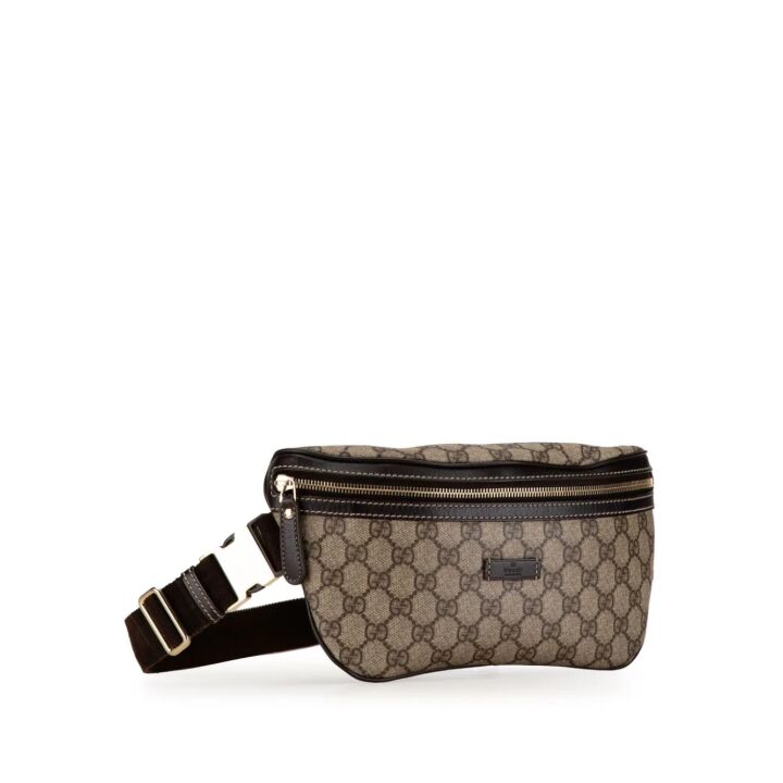 Gucci Pre-Owned GG Supreme Belt Bag for Stylish Wear