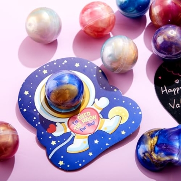 JOYIN Galaxy Slime Valentines Day Gift Cards Set
