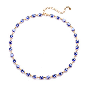 YANCHUN Evil Eye Pendant Necklace for Good Luck and Protection