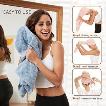 Buy BYCOO Microfiber Hair Drying Towel - Fast & Absorbent