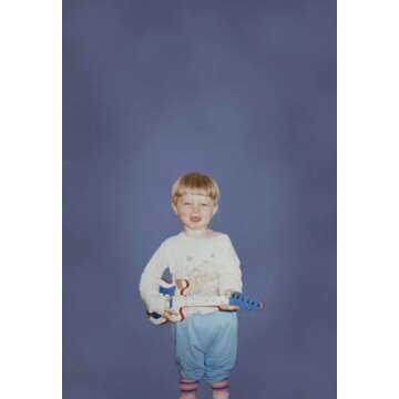 Kate 5x6.5ft(1.5x2m) Collapsible Backdrop Grey Blue Texture Pop up Reversible Photography Backgrounds for Zoom Video Meetings