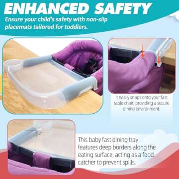 LuQiBabe Baby Dining Tray for Inglesina Chair