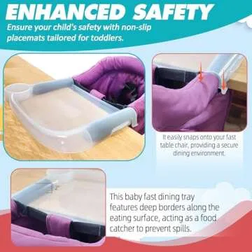 LuQiBabe Baby Dining Tray for Inglesina Chair