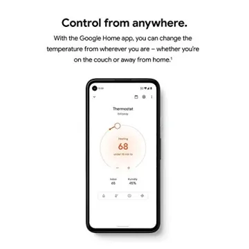 Google Nest Thermostat Smart Energy Saver for Home Comfort