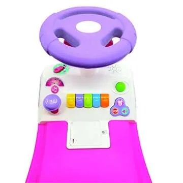 Kiddieland Toys Limited: Minnie Dancing Ride On, Interactive Electronic Activites to Play Rewarding Lights and Fun Sounds, Sturdy and Durable, For Ages 2 and up