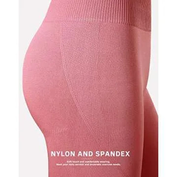 Workout Sets for Women 2 Piece High Waisted Seamless Leggings with Padded Stretchy Sports Bra Sets Yoga Outfit Jogging Gym Clothes(NA007M- Rust red)