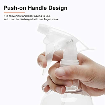 Woaiwo-q 16oz Plastic Spray Bottles for Cleaning Solutions