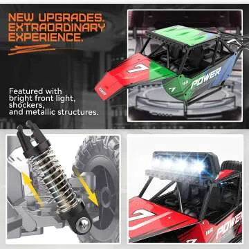 BEZGAR TB141 RC Car - Fast 1:14 Off Road Truck