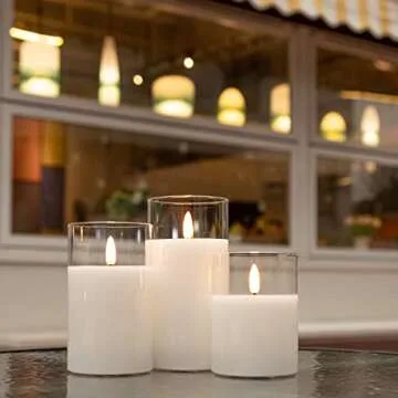 Realistic Flameless Candles with Remote Control for Ambiance