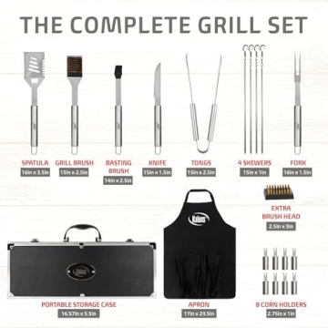 Ultimate BBQ Accessories Set for Men and Dads