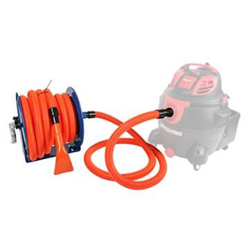 Cen-Tec Systems Industrial Hose Reel with 50 Ft Hose