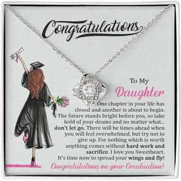 Daughter's Graduation Necklace - A Gift of Pride!