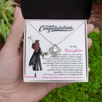 Daughter's Graduation Necklace - A Gift of Pride!