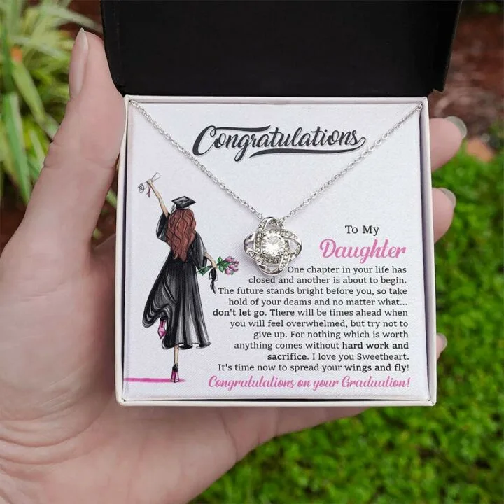 Daughter's Graduation Necklace - A Gift of Pride!
