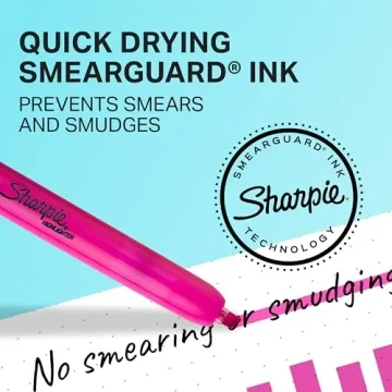 SHARPIE Retractable Highlighters for Bright Note-Taking