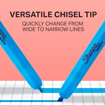 SHARPIE Retractable Highlighters for Bright Note-Taking