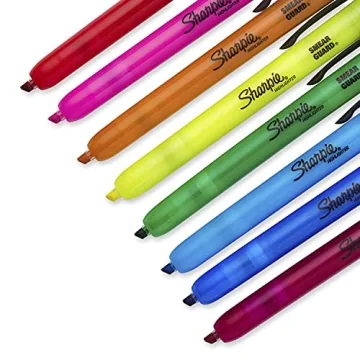 SHARPIE Retractable Highlighters for Bright Note-Taking