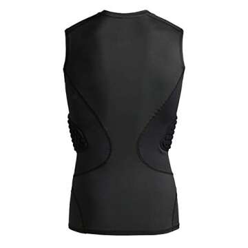 COOLOMG Youth Baseball Chest Protector Padded Shirt for Safe Sports Gear